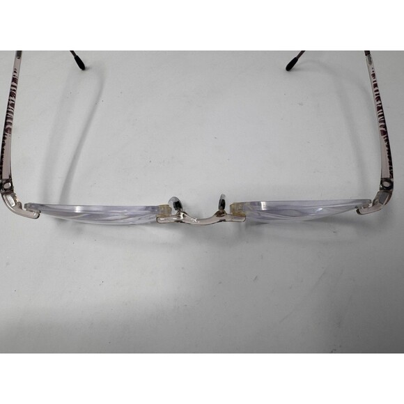 Silhouette SPX 1520 Pink Brown Rimless Eyeglass Frames 50-21-135 Austria Made main image 4